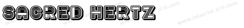 Sacred Hertz字体字体转换